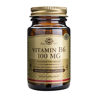 Solgar Vitamin B6 100mg 100 Capsules